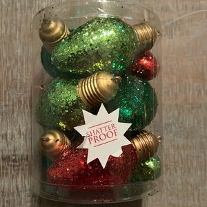 New Glittery Christmas Ornaments